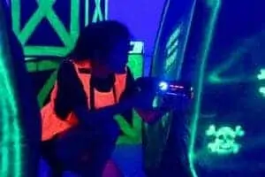laser tag tips - crouch walk